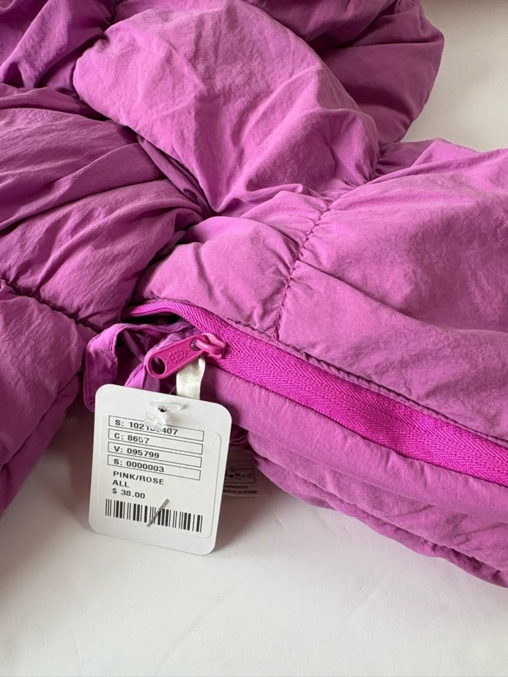 NWT Free People FP Movement Pixie Packable Puffer Scarf
